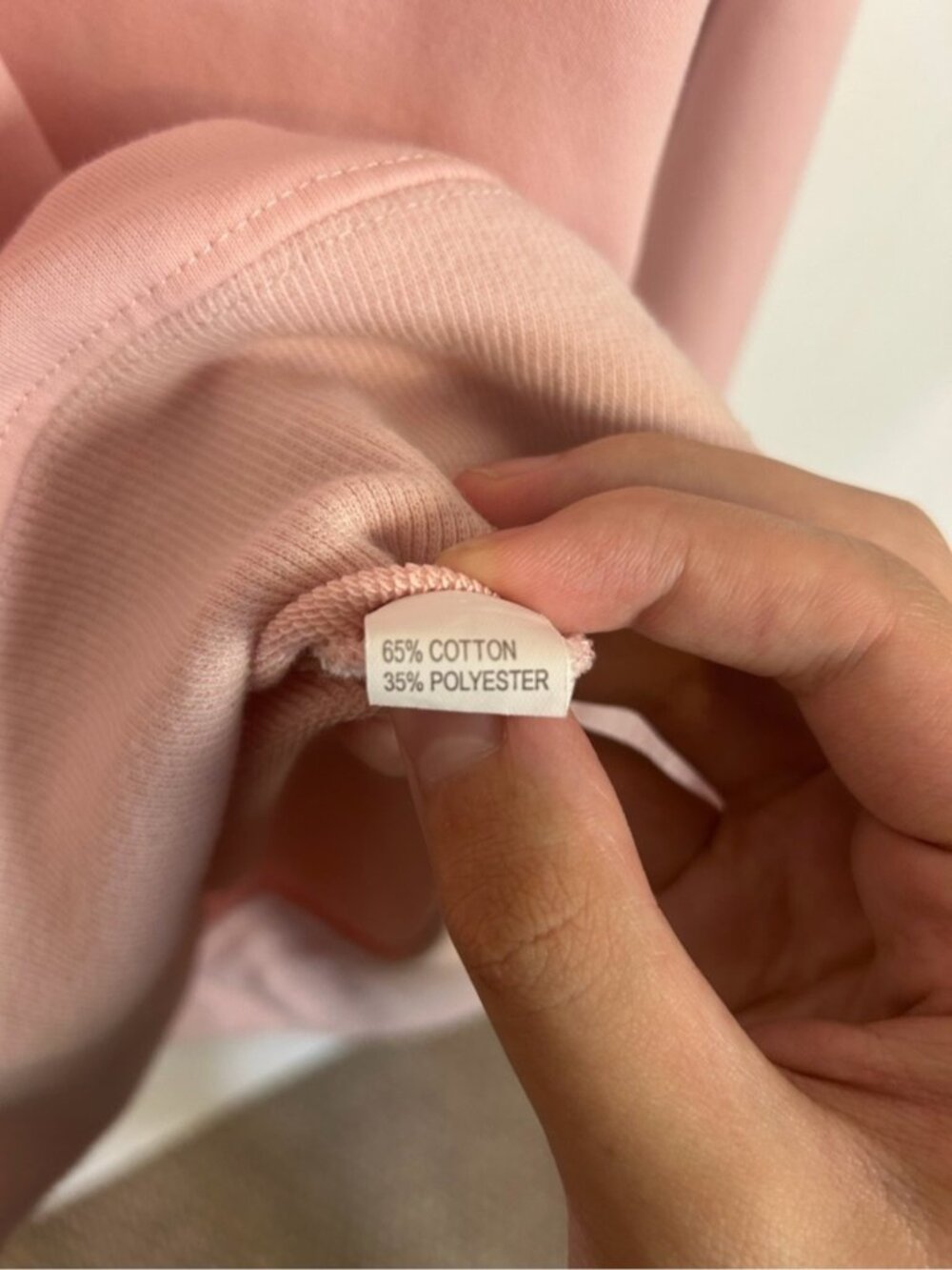Saintly Wine Pink Sinner Saint Long Sleeve Cotton Sweatshirt size XL Loungewear - Picture 8 of 12